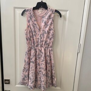 Maison Jules Pink Mini Dress for Cocktail or Shower